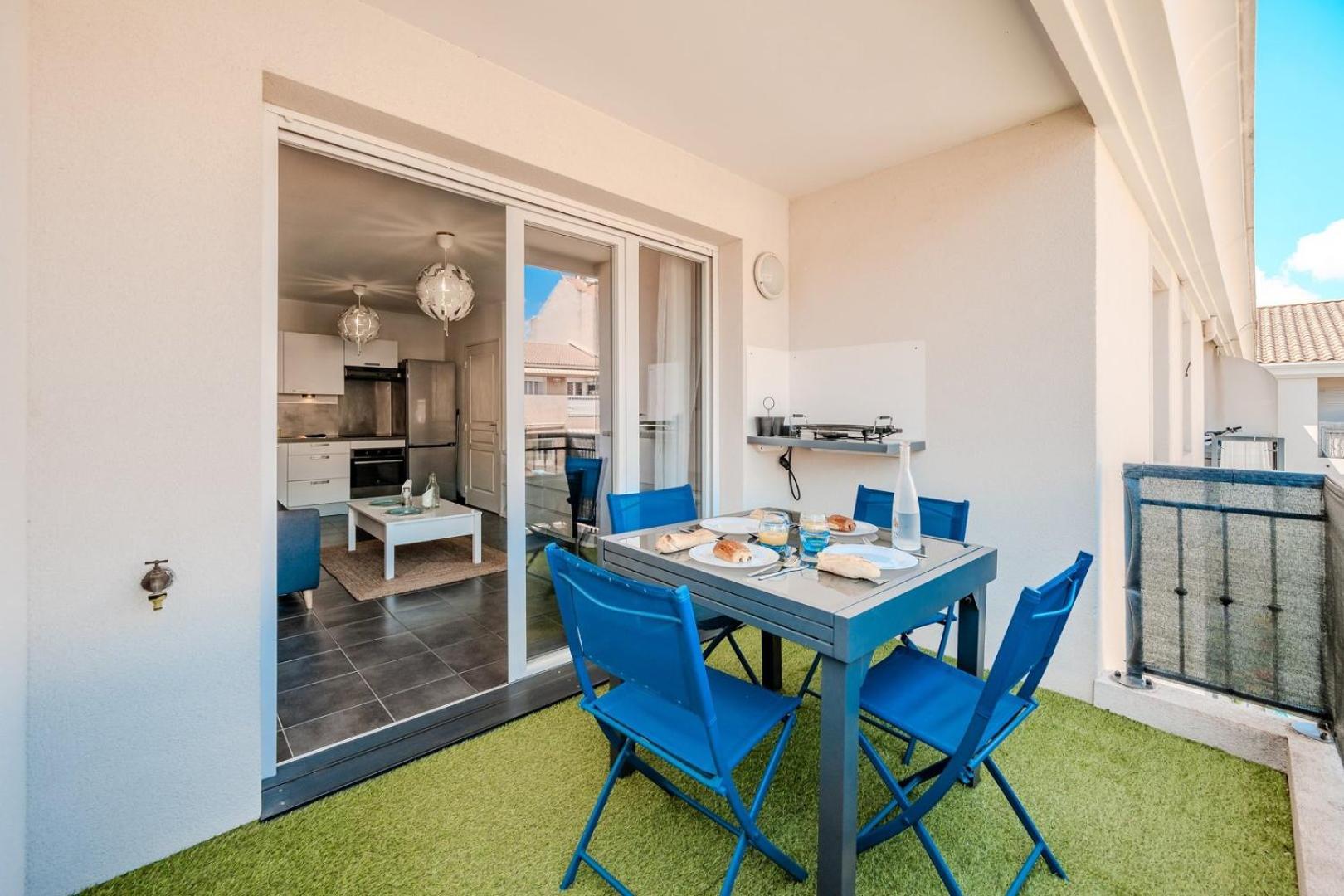 Apartmán Le Neroli T2 Dernier Etage Avec Terrasse Et Garage Toulon Exteriér fotografie